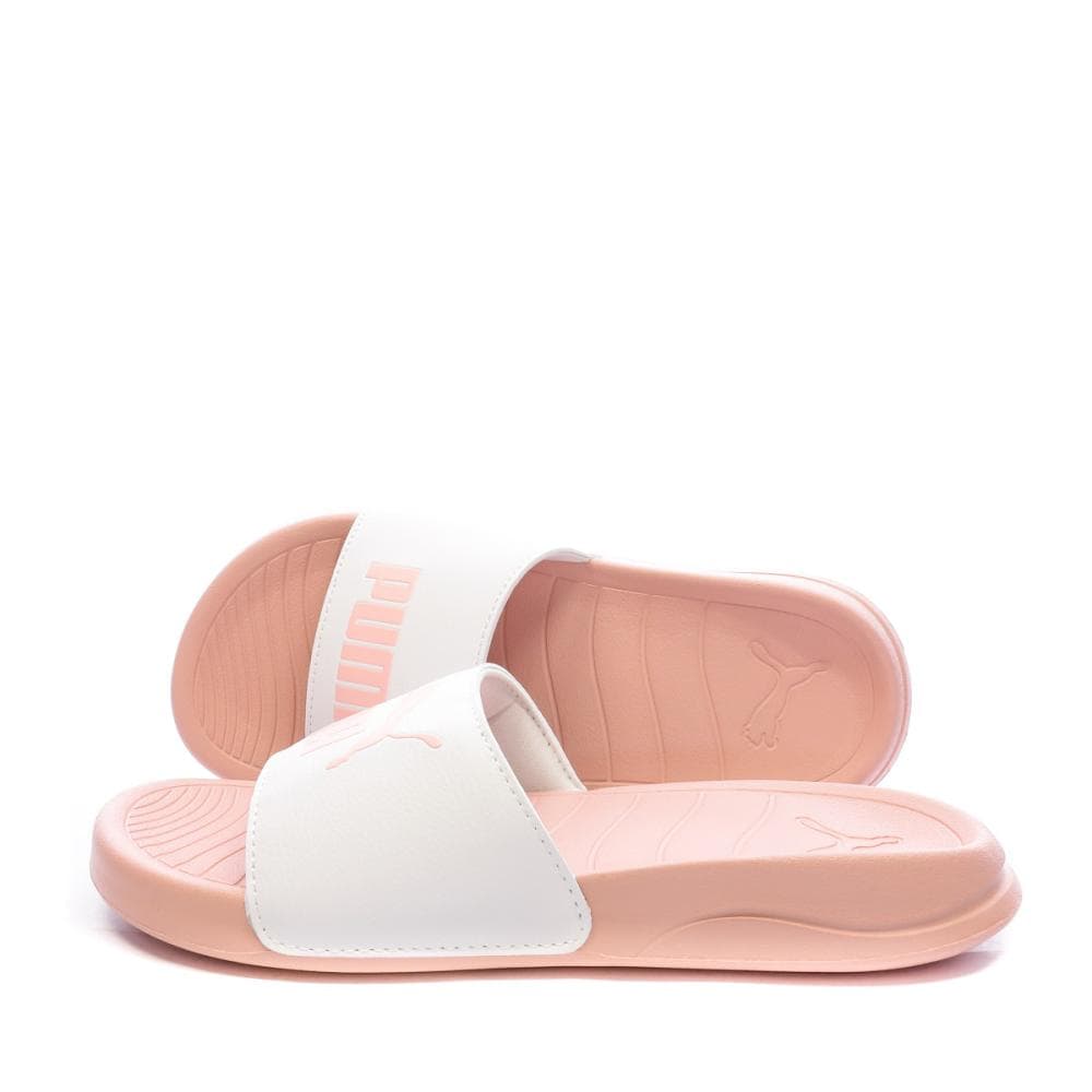 Claquettes Rose Foncé/Blanc Femme Puma Popcat 20 1