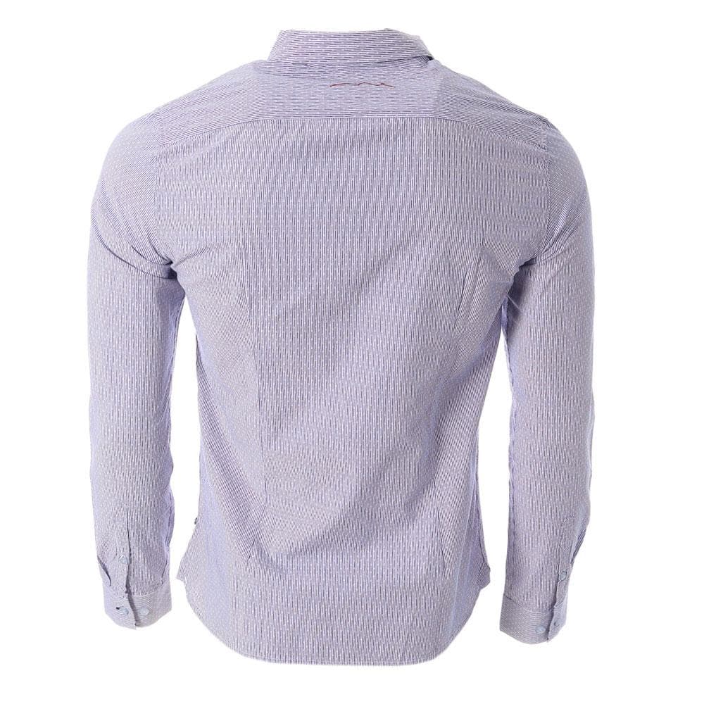 Chemises Blanc/Marine à Rayures Homme Teddy Smith Carton Ml 2