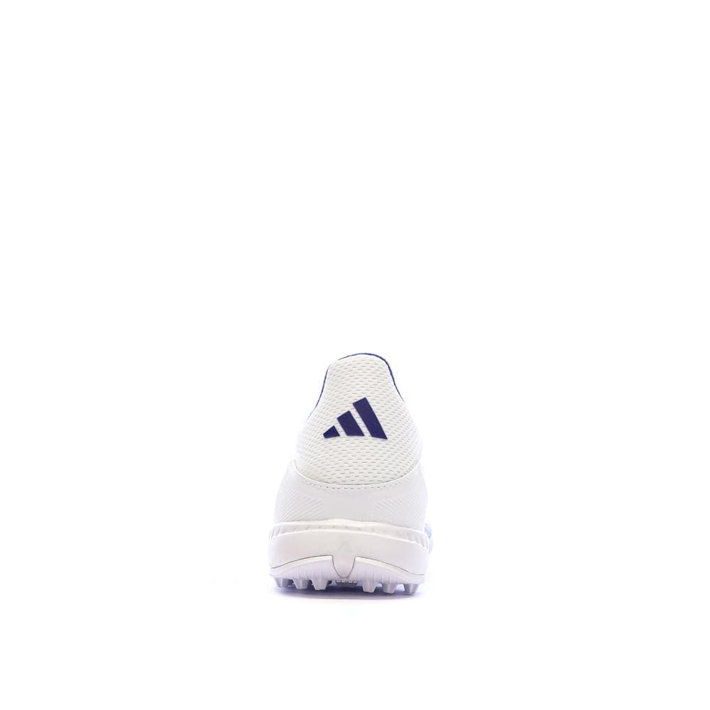 Chaussures de Foot Blanc/Bleu Adidas F50 League TF J 3