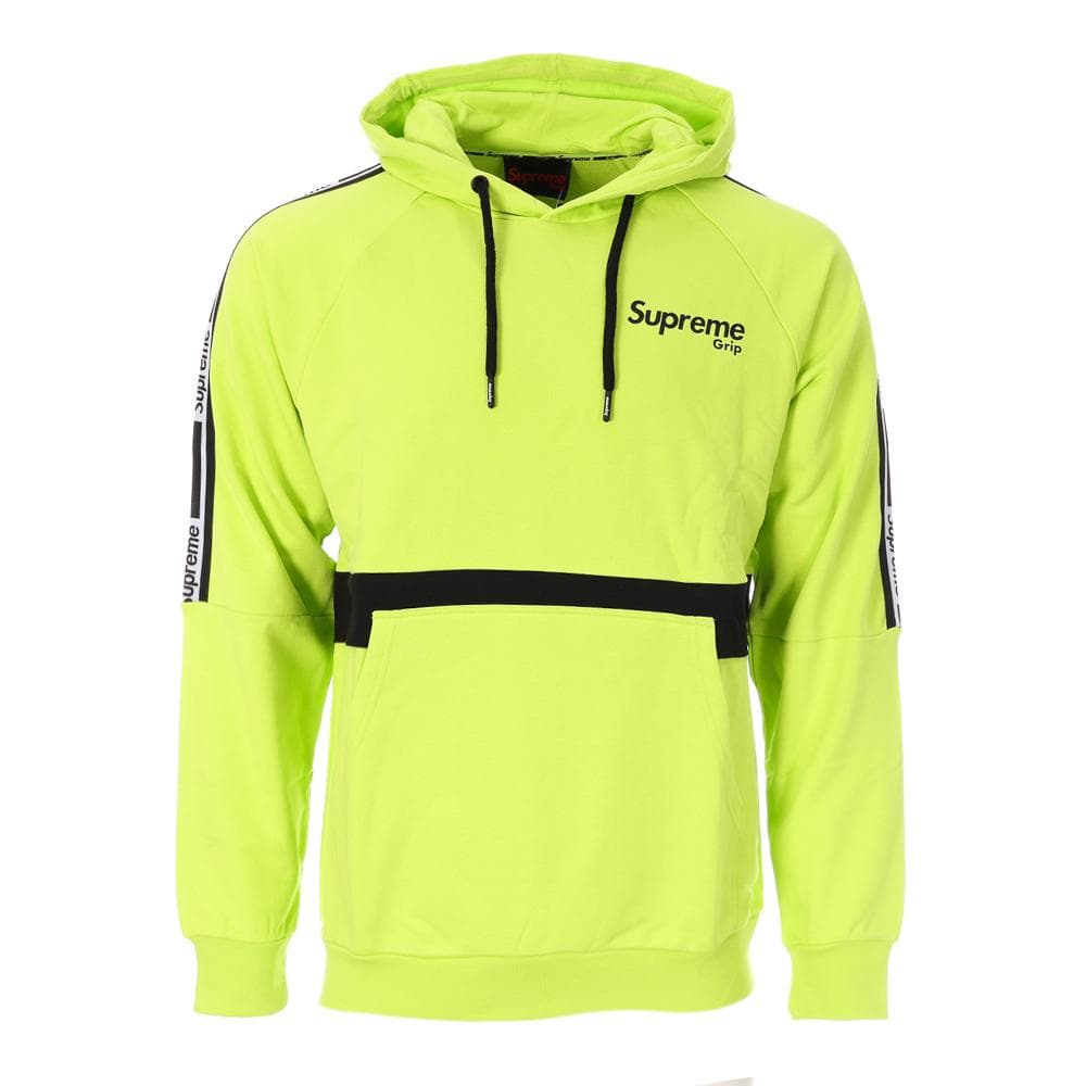 Sweat à Capuche Ver/Noir Homme Supreme GripHalo 1
