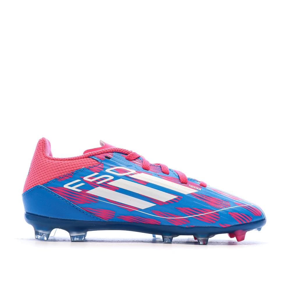 Chaussures de football Bleu/Roses Garçon Adidas F50 League Fg/mg 2