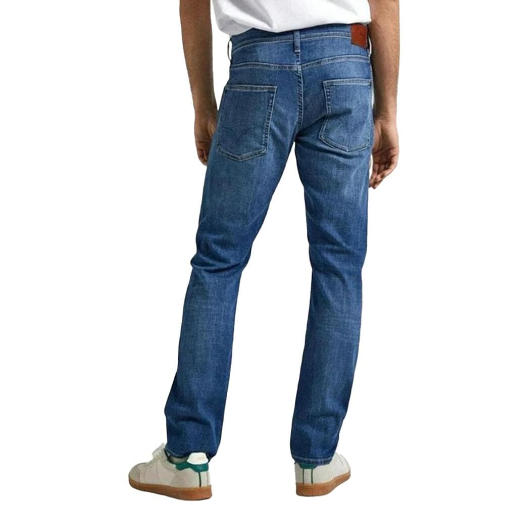 Jean Straight Bleu Homme Pepe Jeans PM207393HT42 2