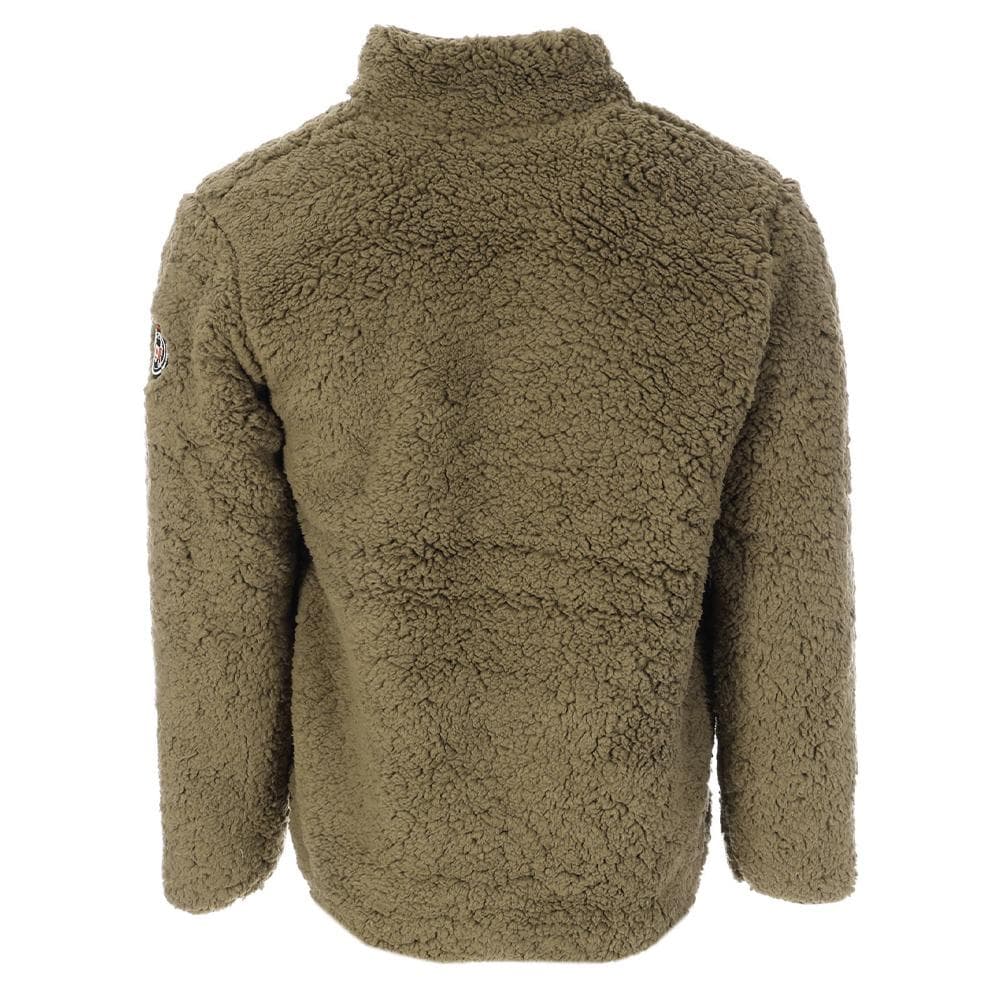 Veste Sherpa Kaki Homme Paname Brothers Full Zip 2