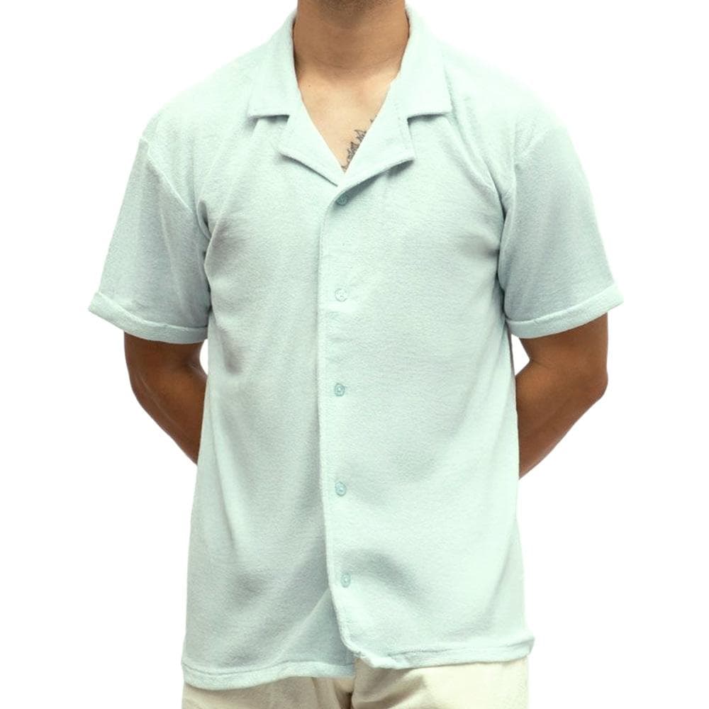 Chemise Verte Homme Paname Brothers CHARLY 1