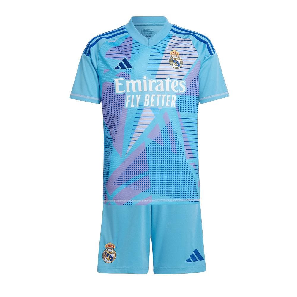 Real Madrid Mini-Kit de Gardien Bleu Adidas 24/25 2