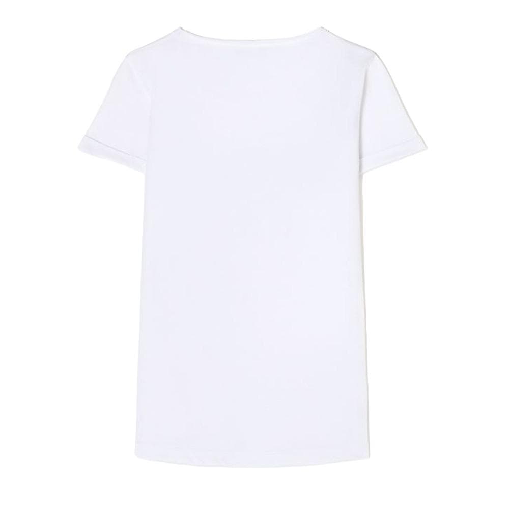 T-shirt Blanc/Jaune Fille Le Temps Des Cerises Fleurigi 2