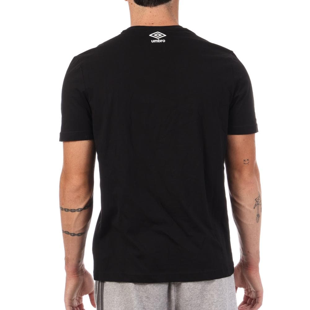T-shirt Noir/Jaune Homme Umbro Outl Net 2