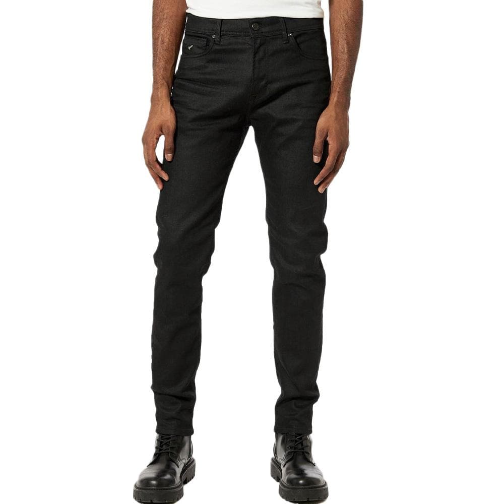 Jean Slim Noir Homme Kaporal DARKSS 1