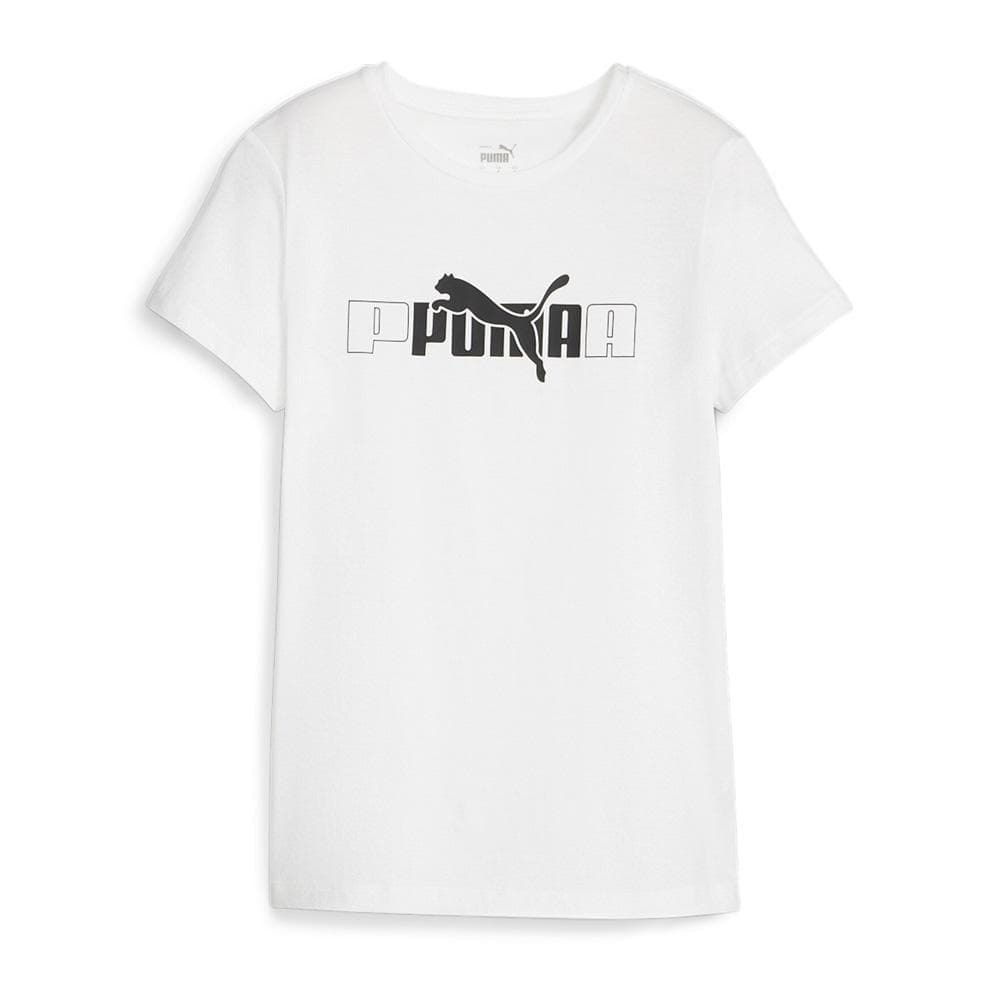 T-shirt Blanc/Noir Femme Puma Essential 1