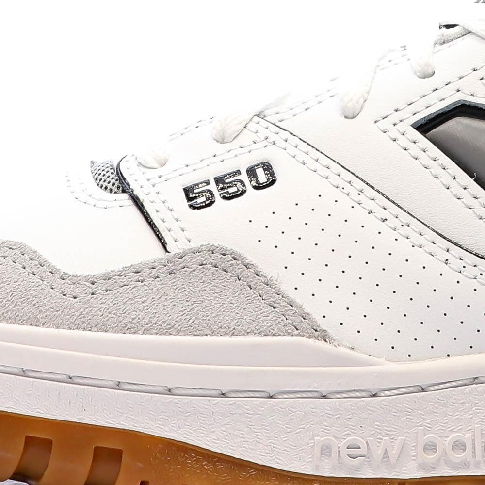 Baskets Blanc/Gris Homme New Balance 550 7