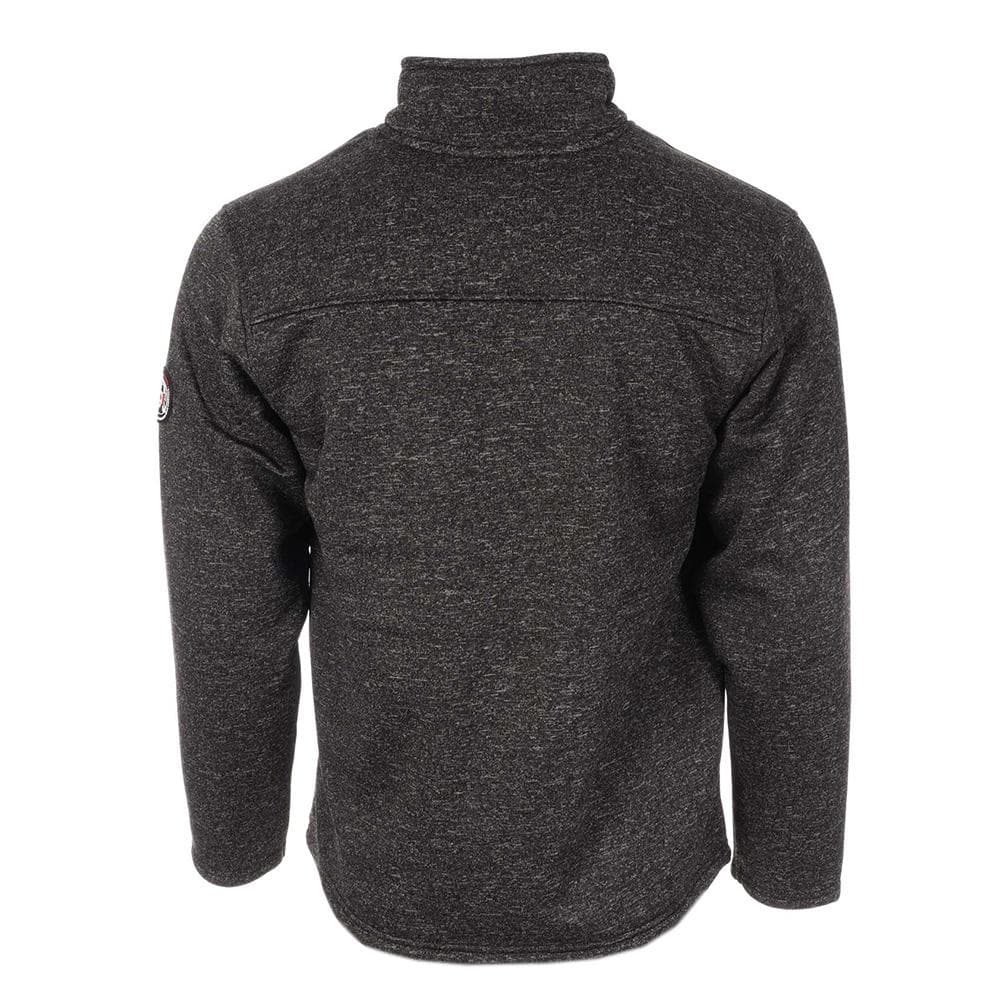 Veste Polaire Noir/Gris Homme Paname Brothers Sherpa 2