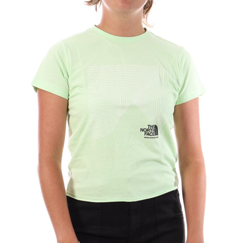 T-shirt Vert Femme The North Face W Coordinates 1