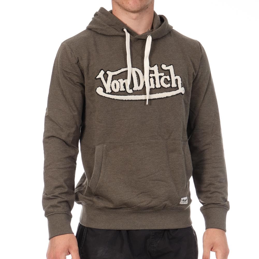 Sweat Kaki Homme Von Dutch French Terry Vd 1