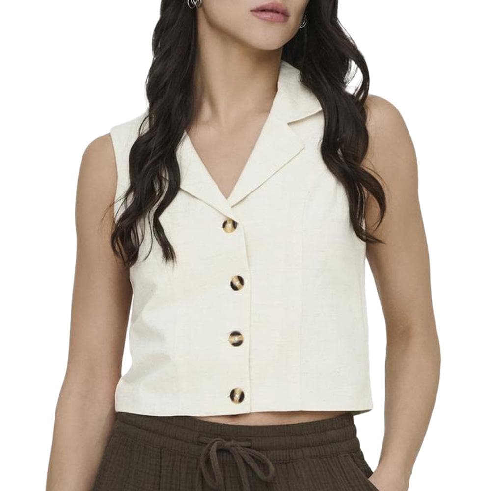 Veste de Tailleur Beige Femme JDY Milan 1