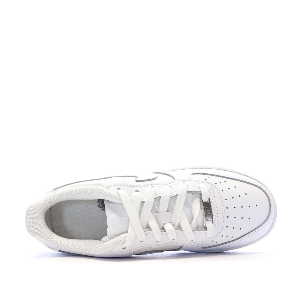 Baskets Blanc Garçon Nike Air Force 1 DH2920 4