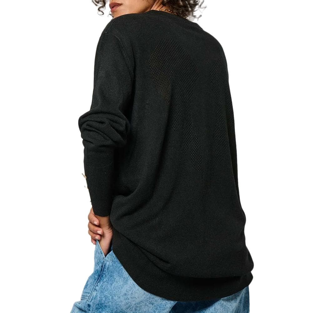 Pull Noir Femme Kaporal MARKA 2