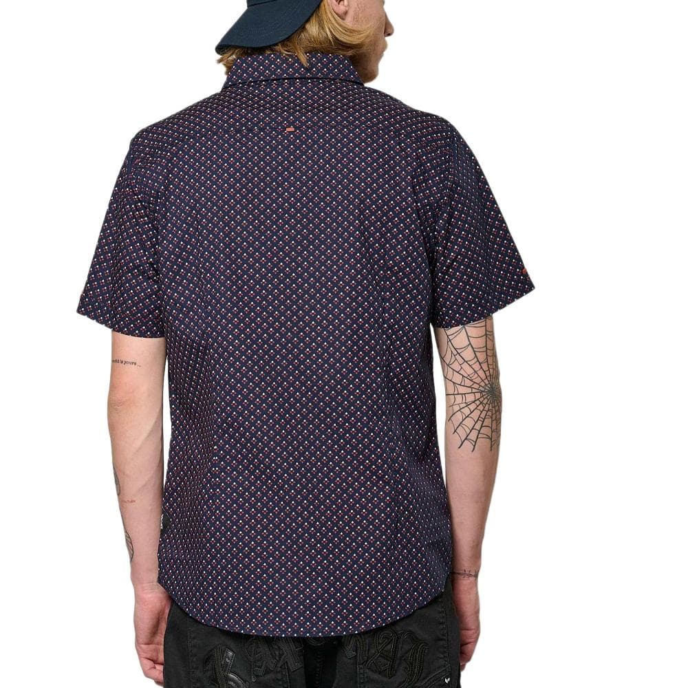 Chemise Marine à Motifs Homme Kaporal KALON 2