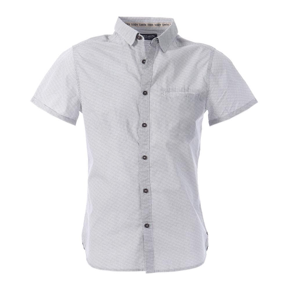 Chemise Blanche Homme Teddy Smith Cut Mc 10711556D 1