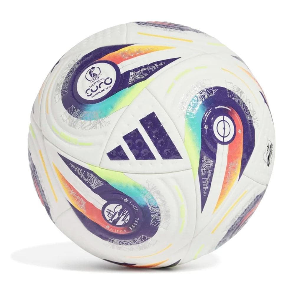 Ballon professionnel féminin Blanc Adidas Euro25 1