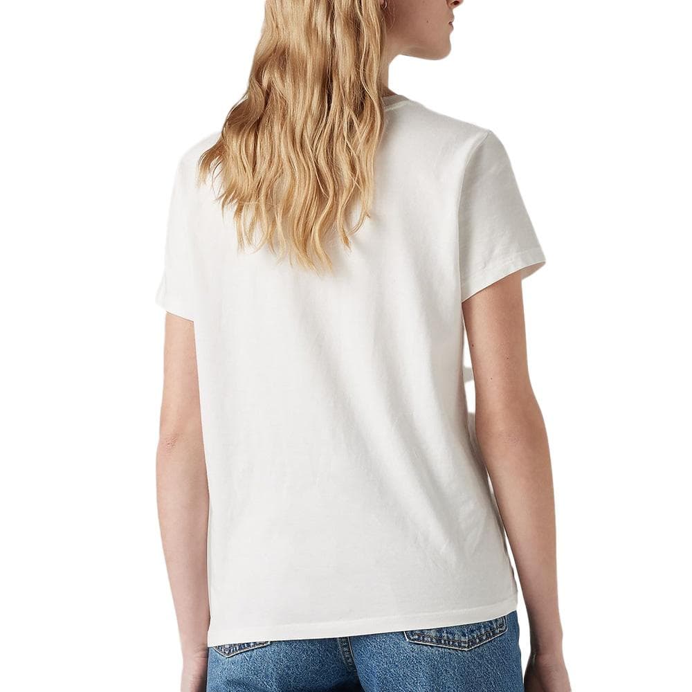T-shirt Blanc Femme Levi's Perfect Tee 39185 2