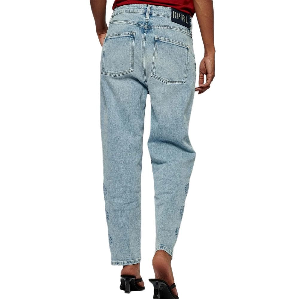 Jean Mom Bleu Clair Femme Kaporal BRENAH 2