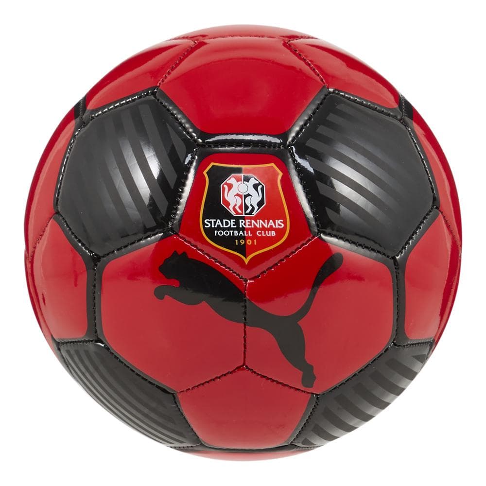 Stade Rennais Mini Ballon Rouge/Noir Puma Essential 1
