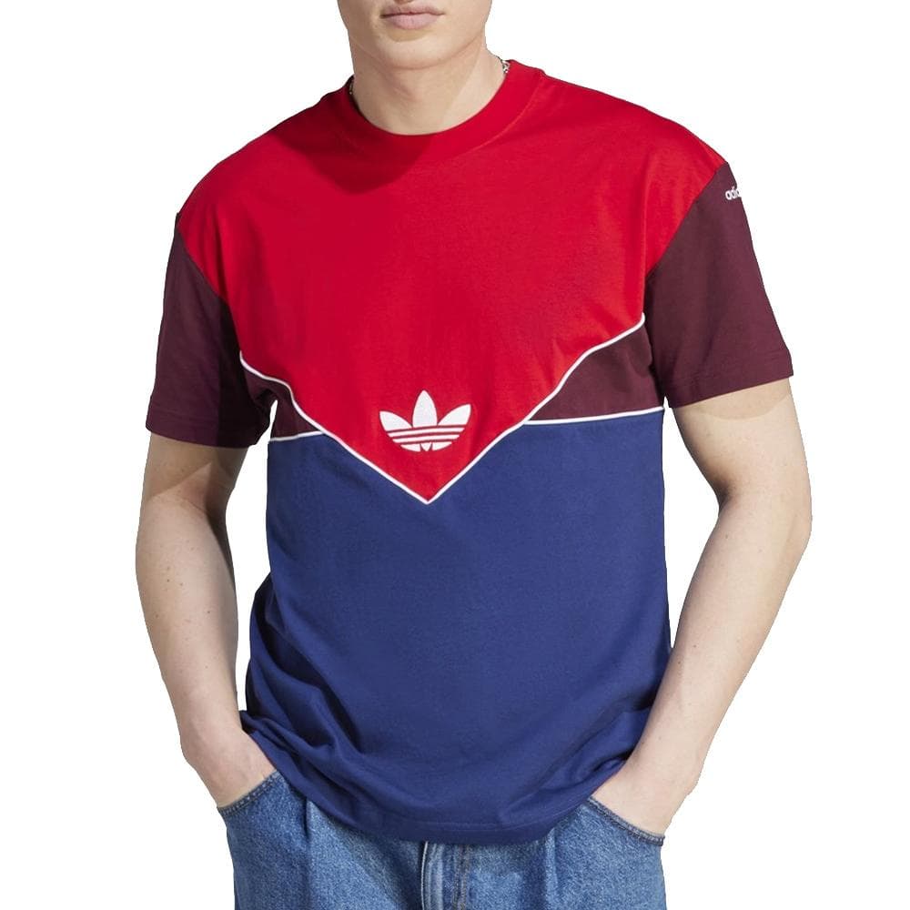 T-shirt Bleu/Rouge Homme Adidas IM2092 1