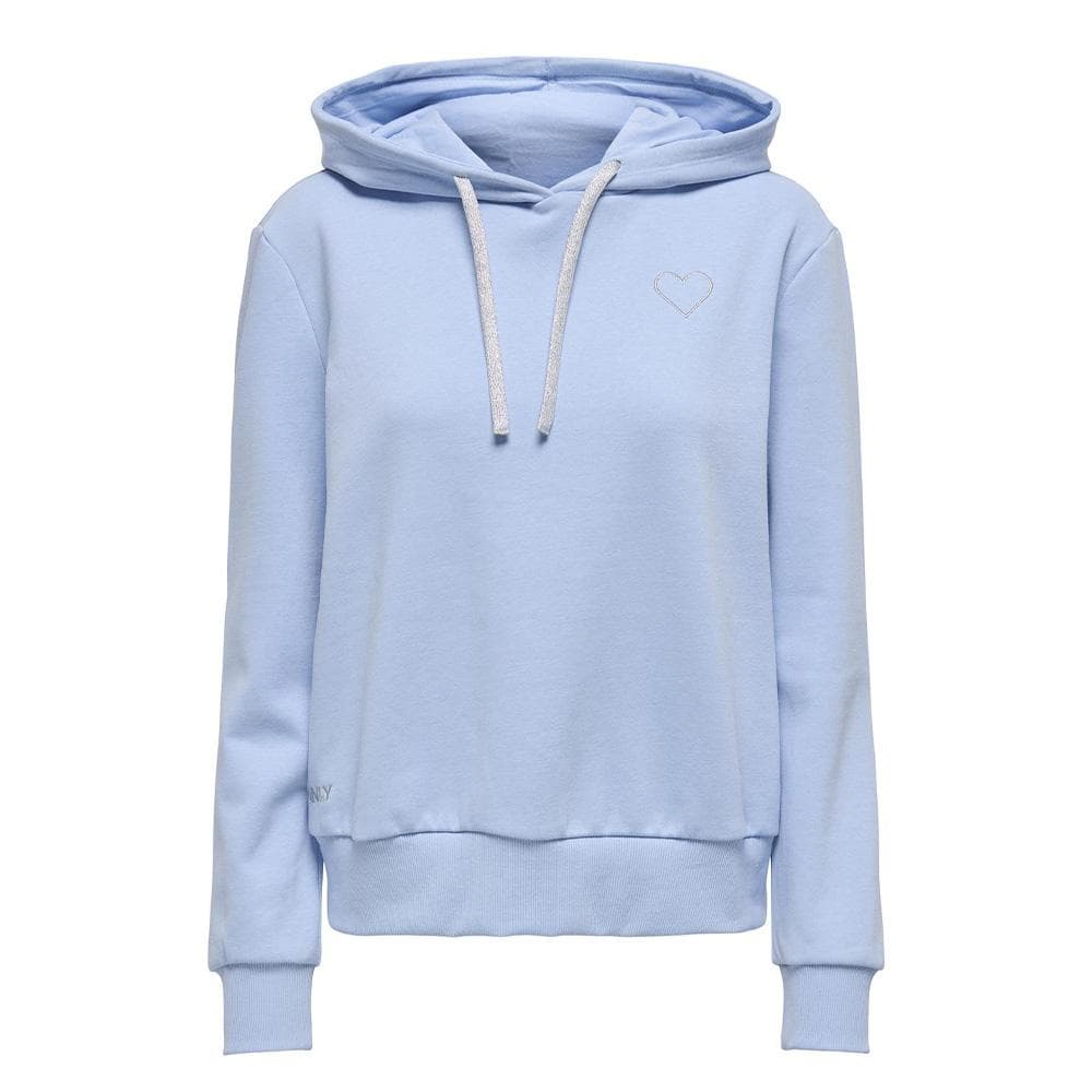 Sweat à capuche Bleu Clair Femme Only Noli 3