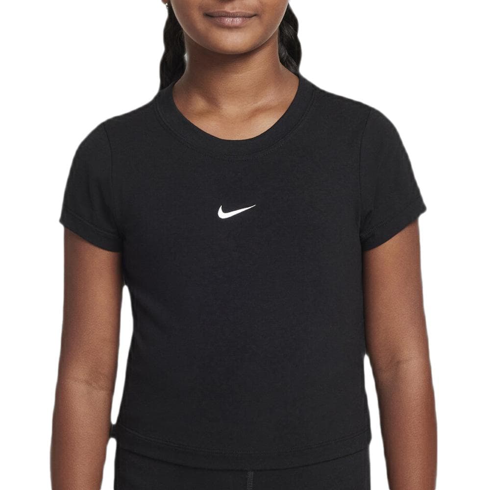 T-shirt Noir Fille Nike Slim Mod Crop 1