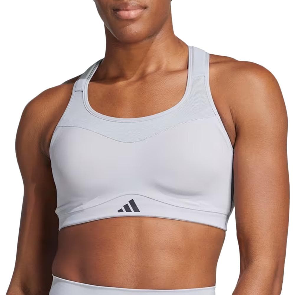 Brassières pour entraînement Gris/Mauve Femme Adidas Tlrdim 1