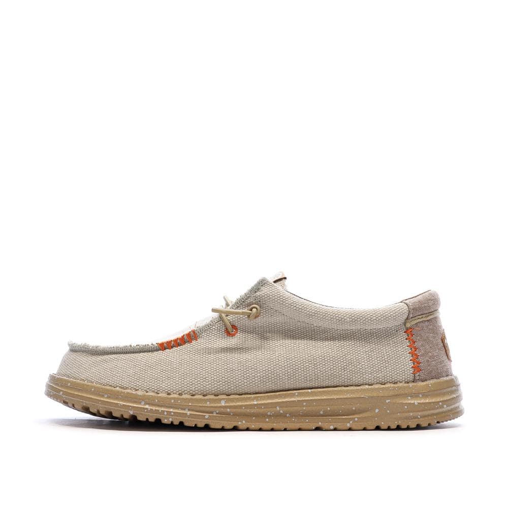 Chaussures Beige Femme Hey Dude Silver 1
