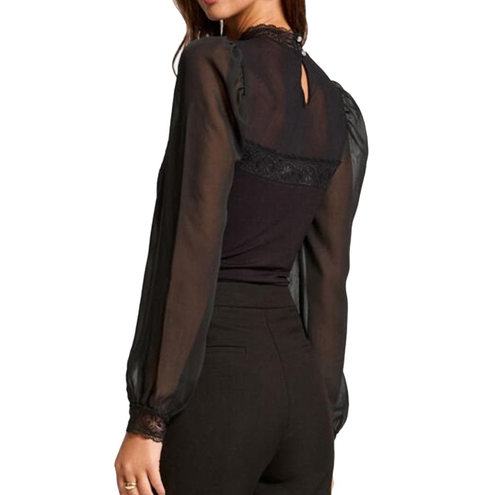 Body Noir Dentelle Femme Morgan TWIST 2