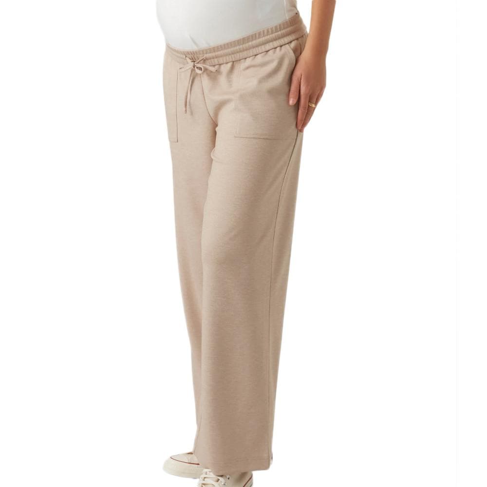 Pantalon Écru Femme Mamalicious Malin 1