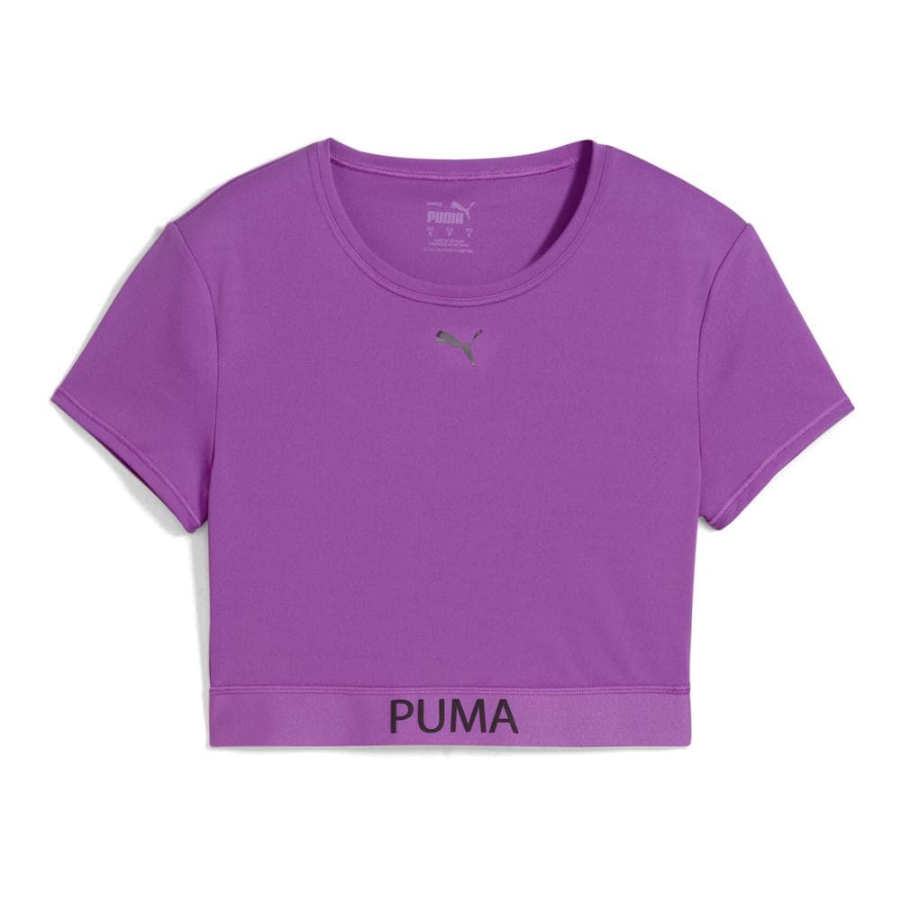 T-Shirt Violet Femme Puma Strong 1
