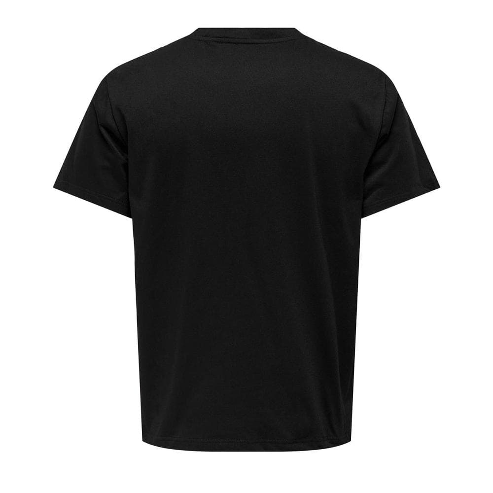 T-shirt Noir Homme Only & Sons Jeff 2