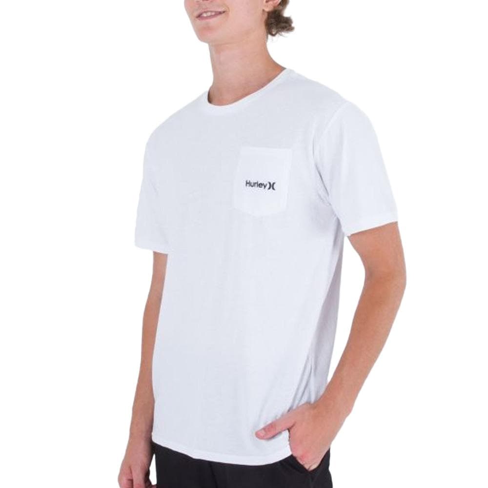T-shirt Blanc Homme Hurley Oao 1