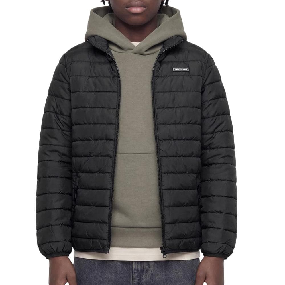 Doudoune Légère Noire garçon Jack & Jones Junior Puffer 1