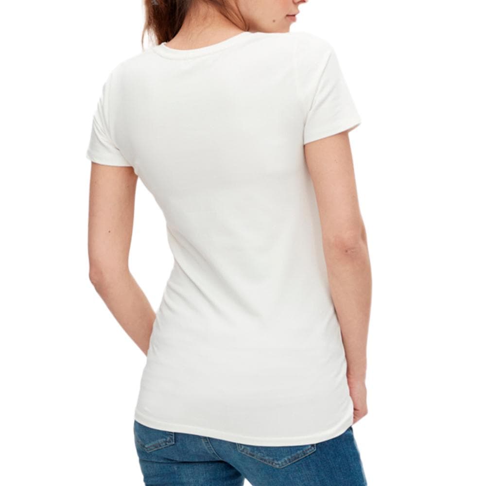 T-shirt Blanc Femme Mamalicious Welcome 2