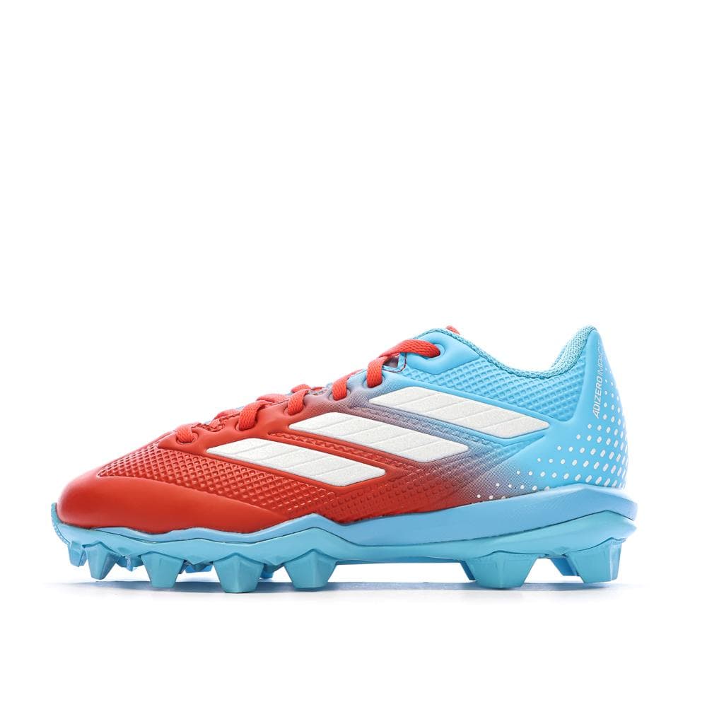 Chaussures à Crampons Rouge/Bleu Adizero Impact Md K 2.0 Candy 1