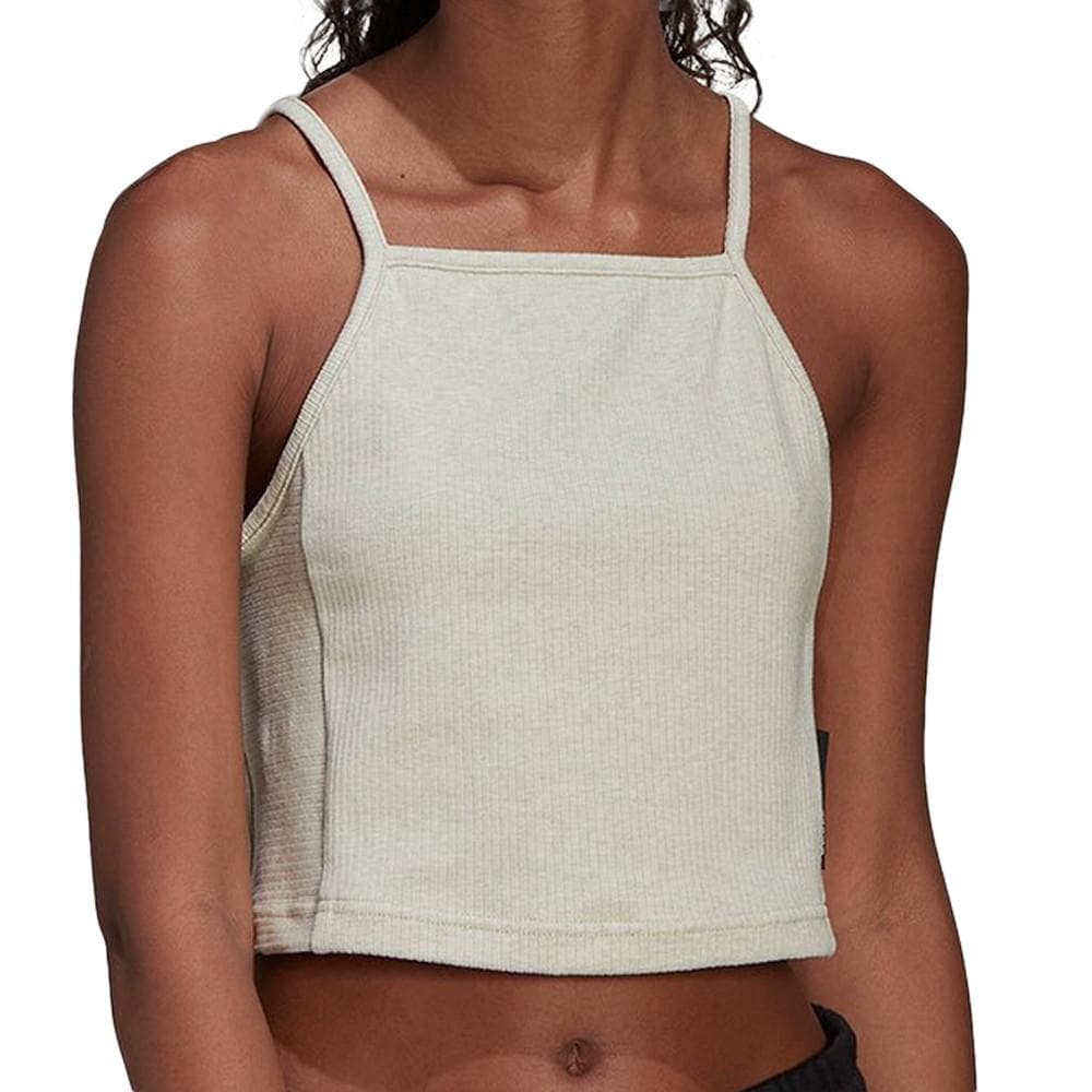 Débardeur Écru Femme Adidas Studio 1
