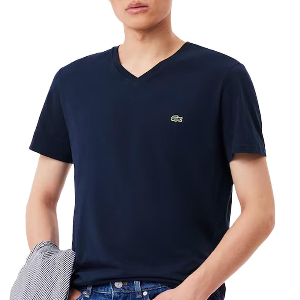 T-shirt Marine Homme Lacoste TH6710001 1