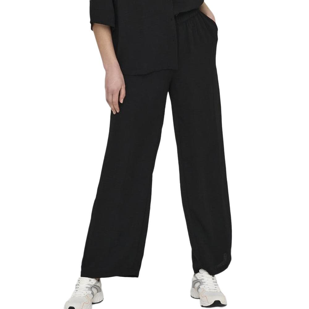 Pantalon Noir Femme JDY Wide 1