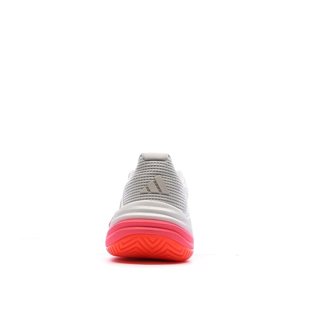 Chaussures de tennis Blanches/Roses Femme Adidas Barricade 3