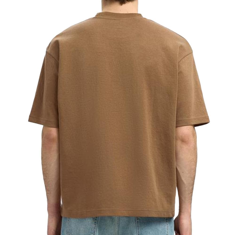 T-Shirt Marron Homme Selected Slhlooseoscar 2
