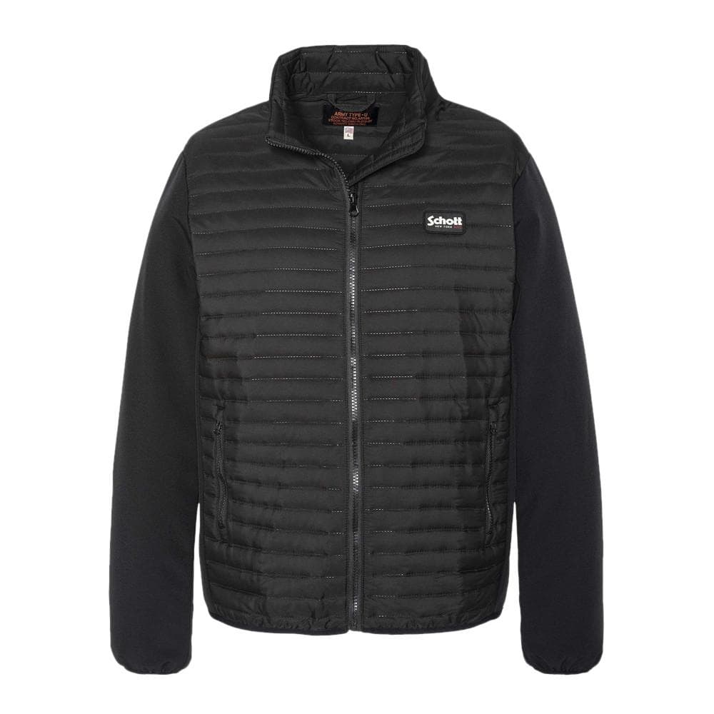 Blouson Noir Homme Schott MOST2 1