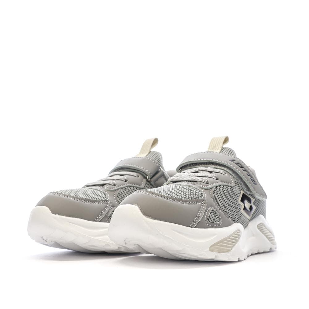 Baskets Grises/Blanches Garçon Lotto Bologna 6