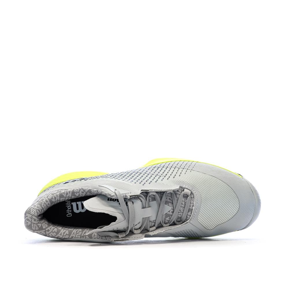 Chaussures de tennis Grises/Jaunes Homme Wilson Hurakn 4