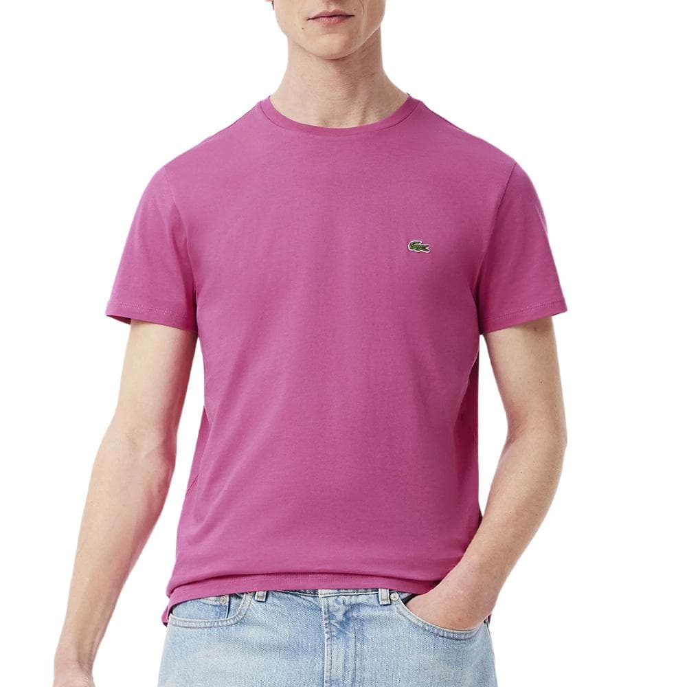 T-shirt Fuchsia Homme Lacoste TH6709 1