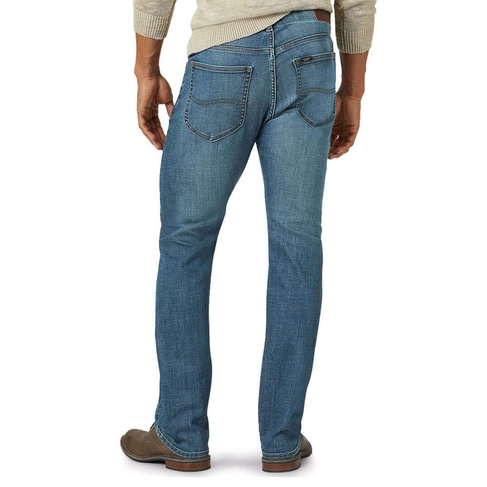 Jean Slim Bleu Homme Lee MVP Lenny 2