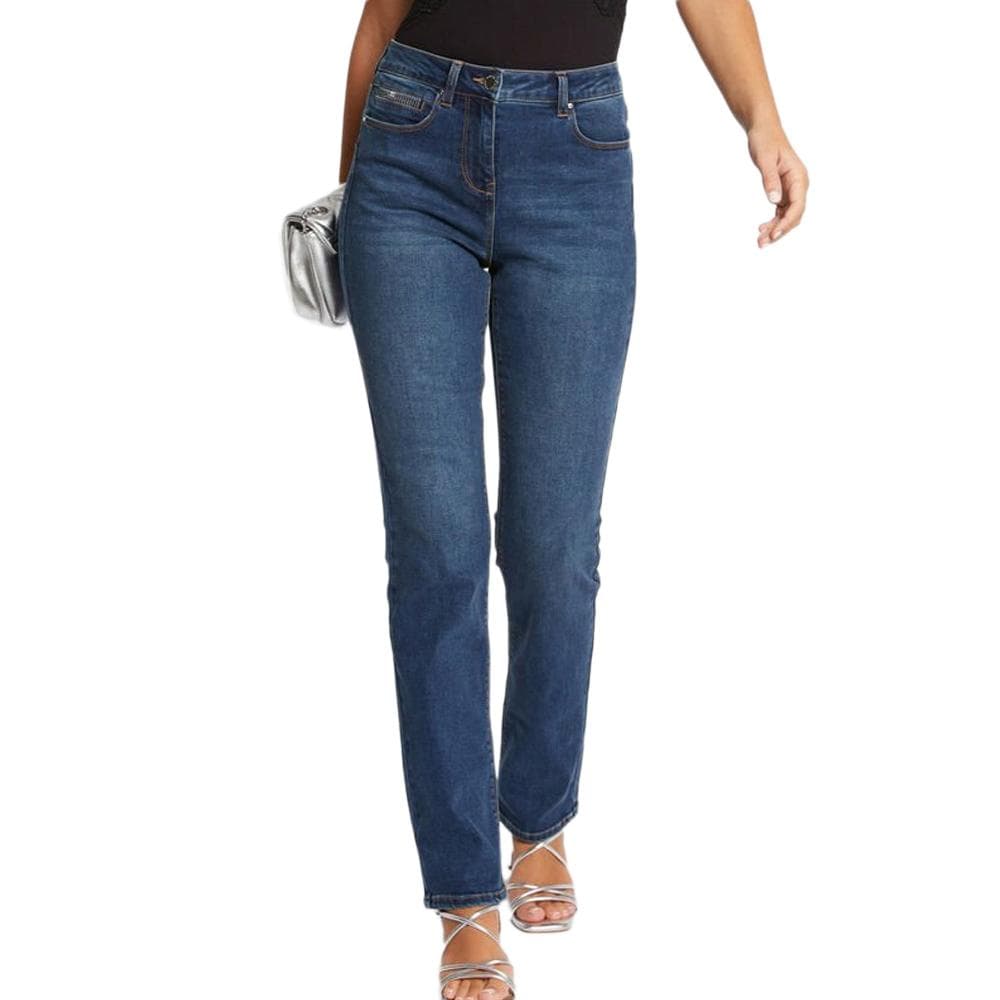 Jean Bleu Femme Morgan DROIT 1